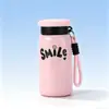 Nueva y elegante taza de bolsillo mini y portátil para mujer, hecha de acero inoxidable 316, con una correa para llevar