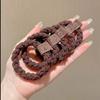 Elástico de Cabelo Ursinho Fofo Corda para Cabelo Feminina Acessório de Cabeça 2023 Novo Estilo Anel de Cabelo com Marcação Alta Elasticidade Durável Corda para Cabelo Acessórios de Cabelo
