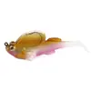 Nuevo Modelo Señuelo de Pesca con Plomo Señuelo Blando 7cm 14g Set de Señuelos con Señuelo Blando Envuelto en Plomo para Pesca Señuelo de Imitación