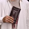Cartera para hombre plisada cepillada hecha a mano con diseño personalizado retro desgastada motocicleta moderna genial moda europea y americana resistente al desgaste