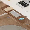 Tablero de Extensión para Escritorio Oficina Escritorio Perforación-Gratis Ampliación Extensión Artefacto Escritorio de Computadora Plegable Bandeja para Teclado