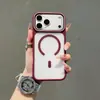 Adecuado para iPhone 18 Pro Max, Funda Magnética para Teléfono con Tacto Similar a la Piel, Funda Protectora Anti-Caídas Apple 17 Pro 16