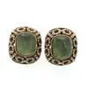Pendientes de Aleación de Cobre para Mujer con Estilo Retro Francés, Diseño de Nicho, Temperamento Elegante de Gama Alta, Transmisión en Vivo Transfronteriza de Segunda Mano