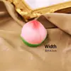 Decorações de Bolo de Aniversário da Moda para Avós: Pêssego da Longevidade, Leque Dobrável, Bambu e Velas de Aniversário para Idosos