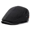 Gorra de Pico de Pato para Hombres Mayores, Nueva de Invierno para Mediana Edad y Mayores, Gorra Adelantada de Lana Gruesa a Prueba de Frío para Exteriores, Protectora de Orejas