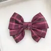Estilo Japonês Doce Uniforme JK Estilo Grande Laço Acessórios de Cabelo Parte de Trás da Cabeça Grampo Celebridade da Internet Estilo Japonês Coreano Acessório de Cabeça Gravata Borboleta