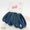 Diadema Elástica para el Cabello de Nylon de Alta Calidad, Color Té con Leche, Gruesa, Sin Pilling, Sin Costuras, Cuerda Suave y Amigable con la Piel, Empaquetada en Tarjeta