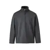 Moletom retro de meia-zip estilo japonês Rumeng para streetwear masculino, outono, caimento solto, tendência, tricô casual para casais