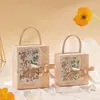 2026 Caja de Dulces Estilo Europeo Nueva Caja de Dulces de Boda Estilo Ins Caja de Dulces de Boda Portátil Bolsa de Regalo Regalo de Agradecimiento