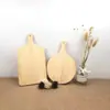 Tabla de cortar de madera maciza de haya Tabla para pan Tabla de cortar para el hogar Tabla para tabla de cortar de restaurante de comida occidental Bandeja para sushi y pizza japonesa