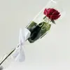 Empaque de Ramo de Flores Artificiales Rosas con Luces Flores Hechas a Mano Día de la Mujer Regalo de Cumpleaños Decoración Transfronteriza Artificial al por Mayor