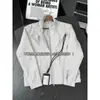 Chaqueta Bomber de Cuello Alto Patchwork Desestructurado para Hombre Otoño Canalla Fresca Moderna Casual Moda Americana Caja Holgada Top Chaqueta