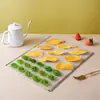 Tapete desidratador de alimentos com malha 4-5mm, tapete para secar carne, forro desidratador de frutas, tapete de secagem