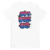 2025 Nova Marca Independente de Comércio Exterior Camiseta Solta Confortável Arte Vintage Casual Manga Curta