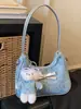 Bolso Retro para Mujer, Gran Capacidad, Nuevo Diseño de Nicho Verano 2026, Bolso de Hombro Único para Debajo del Brazo, Bolso Casual para el Trabajo y los Viajes