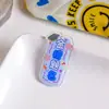 Pingente Chaveiro de Acrílico para Ensino Médio e Vestibular, Acessório DIY com Texto Inspirador para o Sucesso