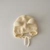 Gorro de lana con orejas de oso para bebé, lindo, para niños y niñas, otoño e invierno, bebé, bebé, cálido, con orejeras, gorro de bebé, lindo, lindo