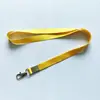 Comércio exterior transfronteiriço 16MM de largura linhas finas coloridas imitação de nylon ID crachá de trabalho cordão para pendurar conjunto de cartões corda para pendurar atacado
