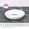 Bandeja Base Redonda de Plástico para Maceta, Bandeja Profunda Atrapa-Agua, Engrosada, Tamaño Pequeño, Móvil, Adecuada para Suculentas, Bandeja para Maceta