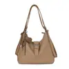 Bolso de Mujer Estilo Ins Coreano Lujo Ligero Sentido del Diseño de Nicho 2026 Nueva Llegada Principios de Otoño Sistema de Color Melade Piel Suave Bolso de Hombro