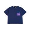 Camiseta de Verano Nueva Yuanbaoshe para Niños con Bloques de Color y Bolsillo, Ropa de Manga Corta para Niños, Tops para Niños Mayores, En Stock al por Mayor