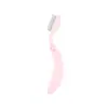 Cepillo de pestañas plegable ultrafino de acero inoxidable, separador de pestañas, peine de extensión de pestañas, rizador de pestañas, herramientas de maquillaje.