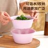 Tina de Cocina Profunda y Espesa Lavabo Doméstico Lavabo para Dormitorio de Estudiantes Lavabo para Ropa Lavado de Verduras y Pies Tina de Plástico Lavabo