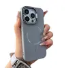 Adequado para iPhone 18 Pro Max, capa de telefone magnética com suporte invisível para lente, sensação de pele, capa de proteção total Apple 17
