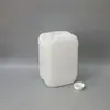 Fornecimento Direto da Fábrica 10L branco porcelana químico plástico barril empilhável atacado essência de detergente barril de embalagem plástica