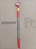 Cuchillo raspador de acero inoxidable para limpieza, disponible en múltiples longitudes, para raspar superficies de paredes, retirar silicona y limpiar azulejos y juntas, una herramienta para la limpieza del hogar