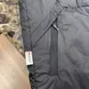 Chal sin mangas para exteriores, ligero, resistente al viento, duradero, con cuello alto + corte 3D, cremallera diagonal, bolsillos 13783