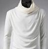Comercio Exterior Nuevo Estilo Coreano de Moda para Hombre Diseño de Cuello Giratorio Apilable Cuello Alto Camisa Base Camiseta de Manga Larga para Hombre