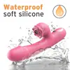 Mini vibrador de succión remolino con 10 frecuencias de vibraciones fuertes, juguete para adultos para mujeres, diseñado para provocar y el orgasmo, vibrador de empuje impermeable