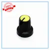 Perilla de plástico 15*17MM, tapa de potenciómetro, perilla de interruptor, tapa de codificador, tapa de perilla de mezclador, orificio de eje de flor