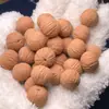 Pulsera Natural Hecha a Mano con Cabeza de Mono y Pluma de Fénix, Cuentas de Nogal en Color Original para Hombres y Mujeres, Pulsera de Círculo Único Estilo Salvaje