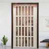 Aleación de Aluminio Riel Colgante sin Perforaciones Divisor de Puerta Corredera Puerta Plegable Estilo Chino Cocina Baño Balcón Transfronterizo Doble Capa