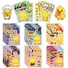 8 Patitos Amarillos Lindos de Dibujos Animados en Diferentes Profesiones, Pegatinas de Rompecabezas DIY, Pegatinas Interactivas Educativas Hechas a Mano para Niños