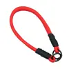 Bolsa de Cuerda para Muñeca con Doble Hebilla Dopamina Colgante para Bolsa Cuerda Base Redonda Correa para Teléfono Móvil Cadena Corta de Poliéster con Bloques de Color para Teléfono Móvil