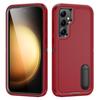 Exportação Adequada para Samsung S25 Ultra Defend Capa de Celular Três-à-Prova A16 5g Suporte Capa Protetora Três-em-Um
