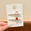 Pinzas para el pelo dulces y lindas para niños, accesorios para el pelo de dibujos animados con lazo para niñas, pinzas versátiles para el flequillo lateral para niñas pequeñas