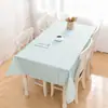 Decoração de Casa Estilo Fresco Xadrez Impermeável e à Prova de Óleo Toalha de Mesa Fácil de Limpar Sala de Estar Mesa de Jantar à Prova de Óleo e Resistente ao Calor Toalha de Mesa de PVC
