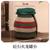 Frasco Dragón de Fuego para Medicina Tradicional China, Frasco Doble Capa de Loto para Masaje Gua Sha, Dispositivo Integrado de Moxibustión, Frasco de Moxibustión de Piedra Bian