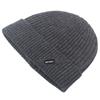 Estilo Novo Outono e Inverno Biqueira Lã Babado Gorro de Tricô Frio Gorro Quente Forrado com Lã Camada Dupla Espessada Gorro de Lã Simples Moderno