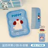 Espelho de Mão Original Tengyi Estilo Ins Fofo para Meninas, Portátil para Sair, Espelho de Maquiagem, Dobrável, Lado Único, Pequeno