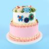 Molde de silicona para fondant, pudín, gelatina, decoración de tartas de chocolate con forma de flor y lazo de joya
