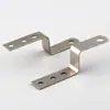 Soporte de ángulo extendido en forma de Z de tamaño mediano para conexión de muebles, Sujetador de placa de bloqueo de hierro en forma de Z, Soporte de hierro angular fijo