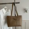 2026 Verano Nuevo Bolso Tote de Gran Capacidad para Viajes Cotidianos Estilo Coreano Simple Estilo Ins Bolso de Mano Cruzado al por Mayor Bolso para Mujer