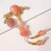 Set Versátil Rosa Original con Eje de Tres Vías Accesorio DIY para Pulseras, Espaciadores de Cuentas y Colgantes de Cuerda
