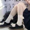 Meias de Primavera e Verão para Mulheres, Meias Estilo Lolita Japonês Jk, Meias com Asas 3D, Meias de Anjo, Meias Fofas Largas, Meias de Menina, Absorventes de Suor