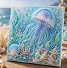 Nuevo producto transfronterizo 5D Pintura de diamantes 5D Colgante acrílico Decoración de ambiente navideño Fábrica directa